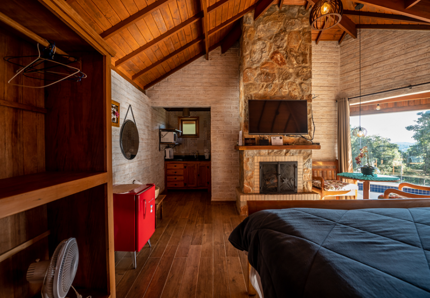 Chale Deluxe Cabana Garden11