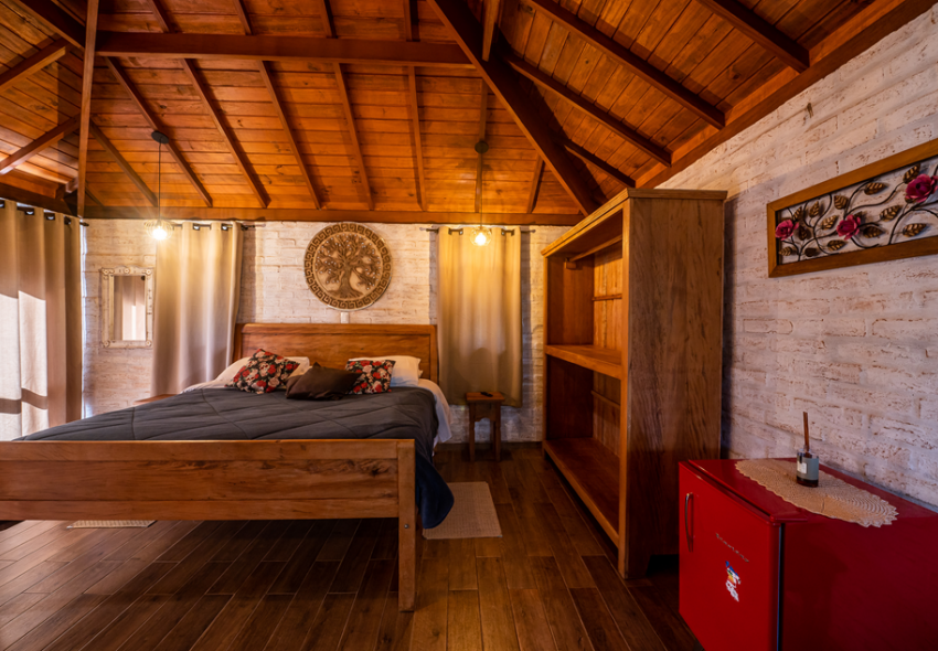 Chale Deluxe Cabana Garden4