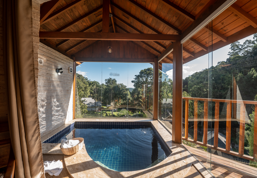 Chale Deluxe Cabana Garden6