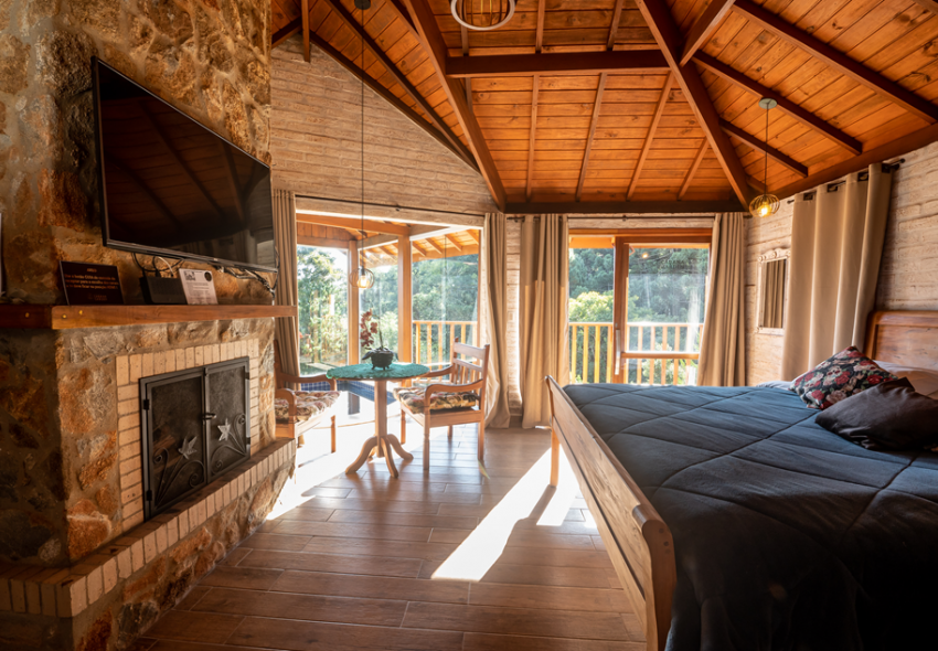 Chale Deluxe Cabana Garden8